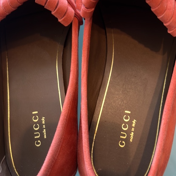Woman’s Gucci shoes size 10 orange - Picture 8 of 11